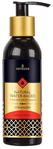 

Лубрикант на водной основе Sensuva - Natural Water-Based Strawberry (125 мл)