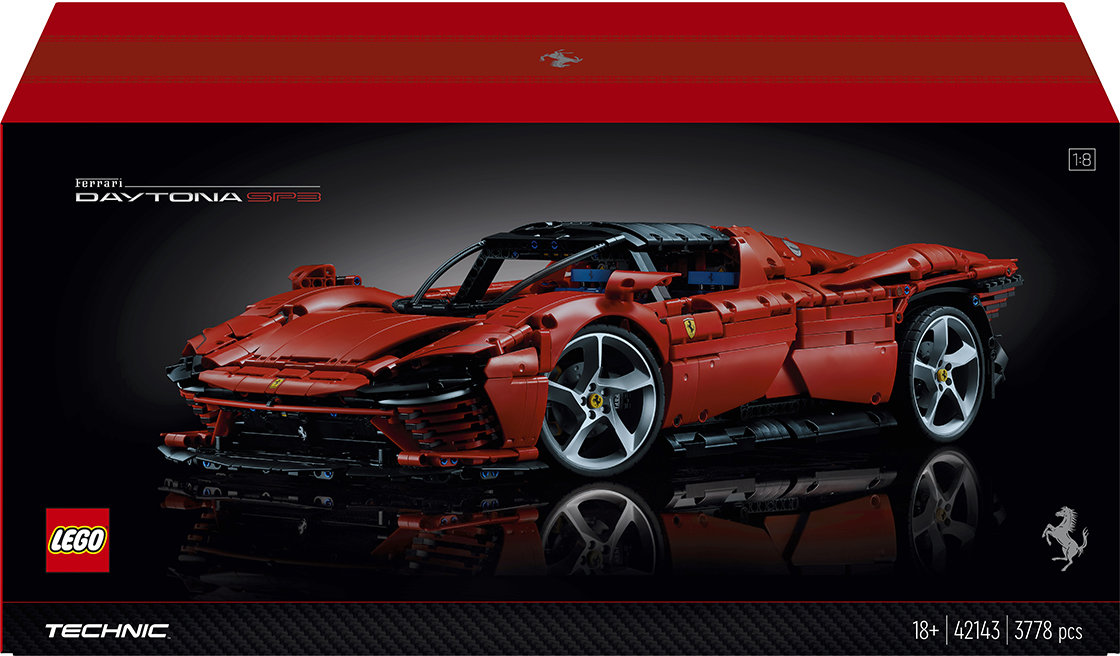 Акція на Конструктор Lego Technic Ferrari Daytona SP3 (42143) від Y.UA