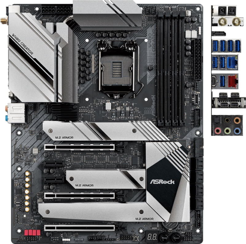 Акція на ASRock W480 Creator від Stylus