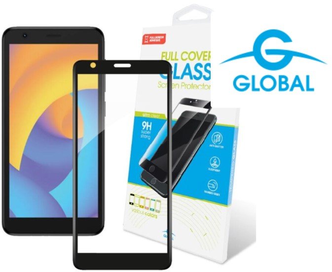 

Global Tempered Glass Full Glue Black for Zte Blade L9