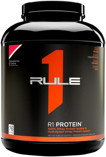 Акція на Rule 1 R1 Protein 2220 g /76 servings/ Strawberries and Cream від Stylus
