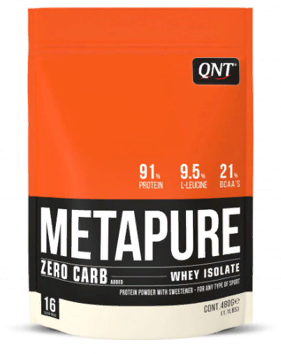 

Qnt Metapure Zero Carb Isolate 400 g /16 servings/ White Chocolate