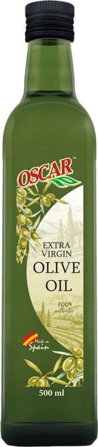 

Оливкова олія нерафінована Extra virgin Oscar foods 500 мл (4820235630027)
