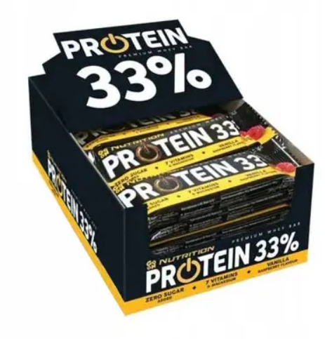 Акція на Протеиновые батончики GoOn Nutrition Protein 33% 25x50 g / vanilla-raspberry від Stylus