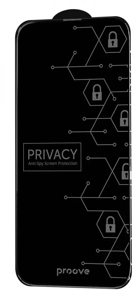 

Proove Tempered Glass Privacy Black для iPhone 15 Pro