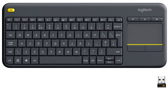 Акція на Logitech K400 Plus Black Ua (920-007145) від Stylus