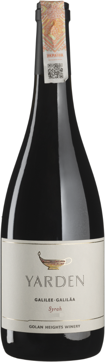 Акція на Вино Golan Heights Winery Syrah Yarden 2019 красное сухое 0.75 л (BWW0567) від Stylus