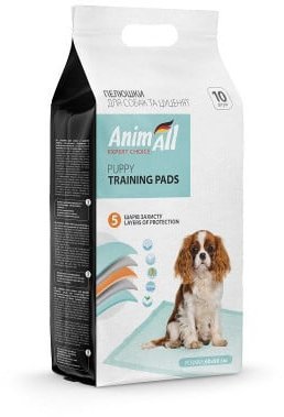 

Пеленки AnimAll Puppy Training Pads для собак и щенков 60х90 см 10 штук