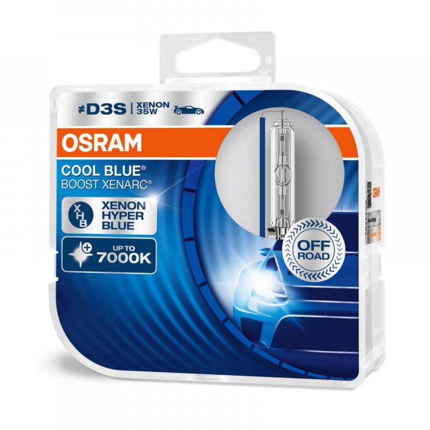 Акція на Лампа ксеноновая Osram D3S 66340CBB-HCB-DUO Cool Blue Boost 2 шт від Stylus