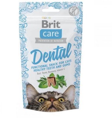 

Лакомство Brit Care Dental для котов с индейкой 50 г (8595602521371)