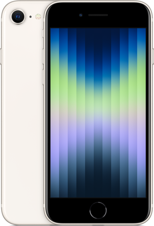 Акція на Apple iPhone Se 3 256GB Starlight 2022 (MMXD3) від Y.UA