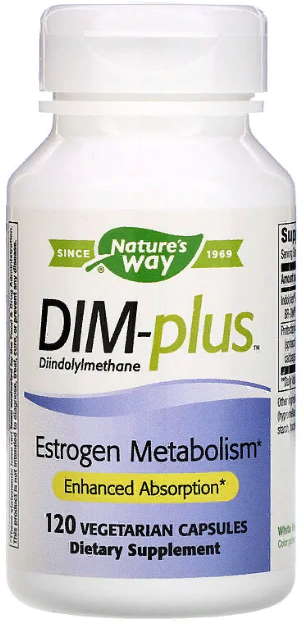 Акція на Nature's Way, DIM-plus, Estrogen Metabolism, 120 Veggie Cap (NWY-14850) від Stylus