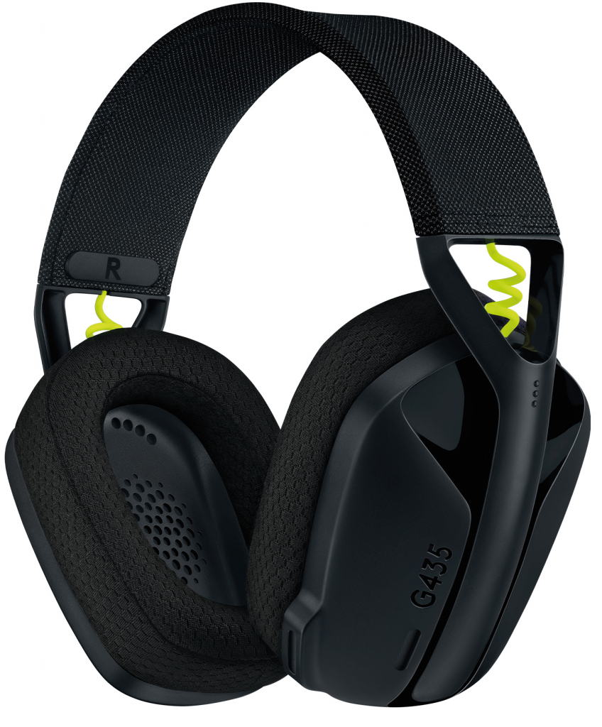 Акція на Logitech G435 Lightspeed Wireless Gaming Headset Black (981-001050) від Y.UA
