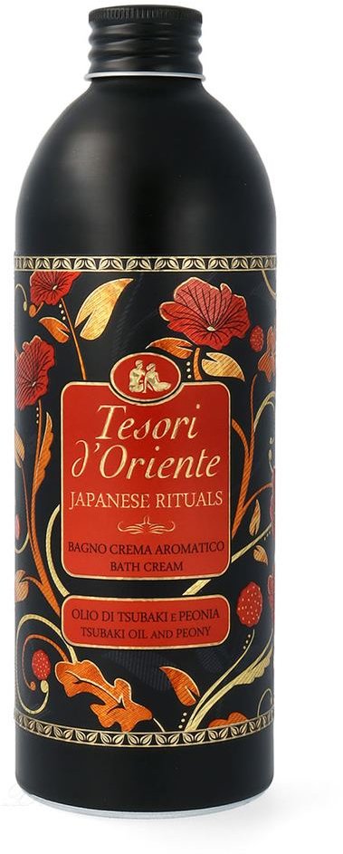 

Tesori d'Oriente Japanesse Rituals Японские ритуалы масло цубаки и пиона крем-гель для ванны 500 ml