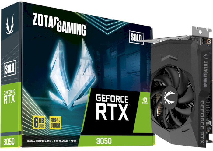 Акція на Zotac Gaming Geforce Rtx 3050 Eco Solo (ZT-A30500R-10L) від Stylus