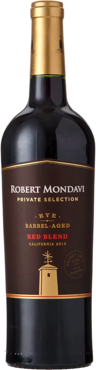 Акція на Вино Robert Mondavi Rye Barrel Aged Red Blend 2019 красное сухое 0.75 л (BWR1919) від Stylus