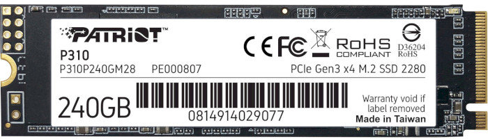 

Patriot P310 240 Gb (P310P240GM28)