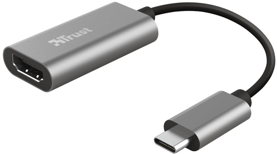 Акция на Trust Adapter USB-C to Hdmi Silver (23774) от Stylus