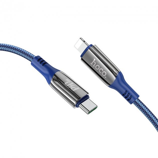 

Hoco Cable USB-C to Lightning S51 20W 1.2m Blue