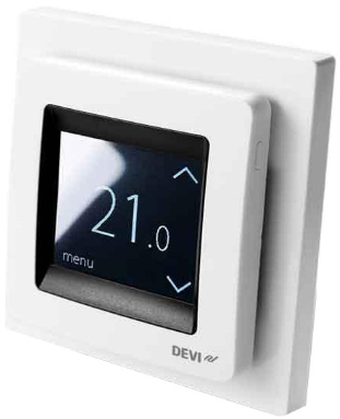 Акція на Терморегулятор Devi Devireg Touch White (140F1064) від Stylus