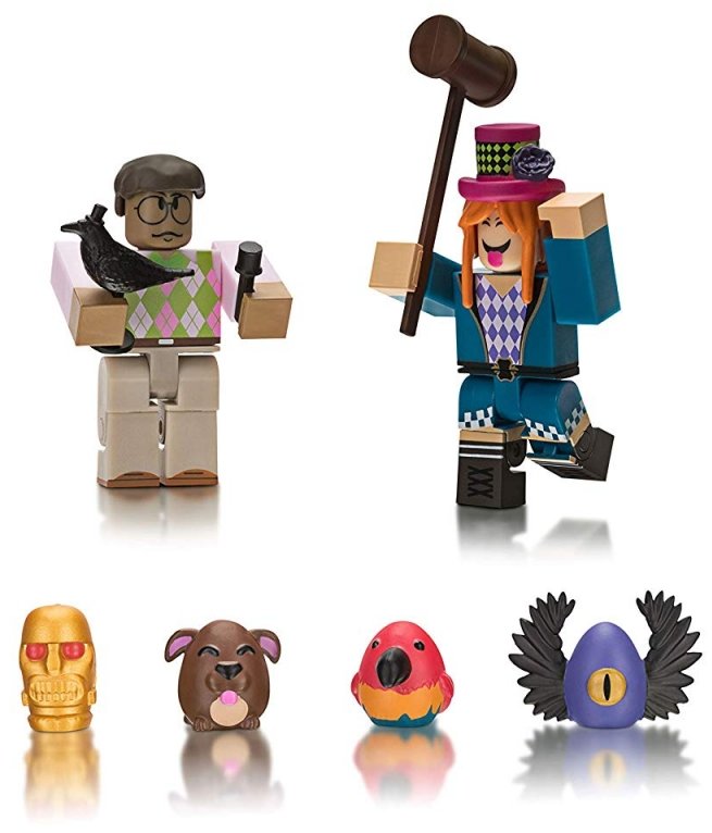 

Игровая коллекционная фигурка Jazwares Roblox Game Packs Egg Hunt: The Great Yolktales W3, набор 2шт (ROG0119)