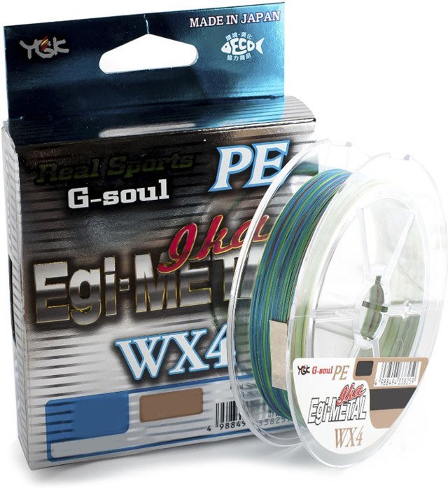 

Шнур Ygk G-Soul Egi Metal 180m # 0.5 / 0.117mm 10lb / 3.8kg (5545.00.11)