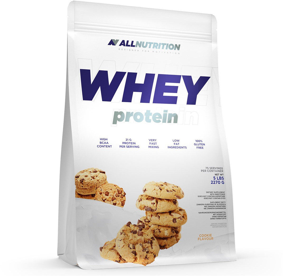 

All Nutrition Whey Protein 2270 g /68 servings/ Cookies