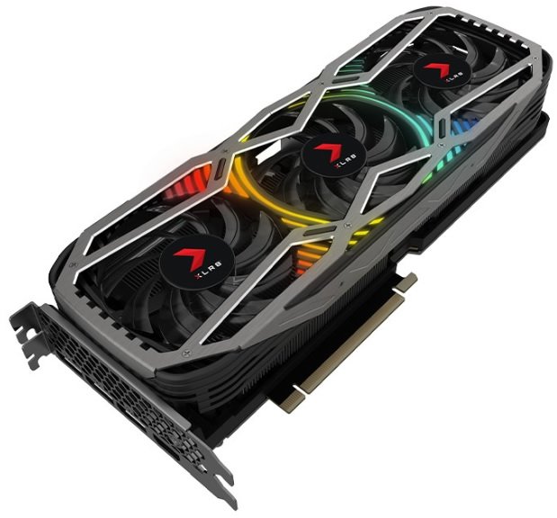 

Pny GeForce Rtx 3080 Ti 12GB XLR8 Gaming Revel EPIC-X Rgb Triple Fan (VCG3080T12TFXPPB)