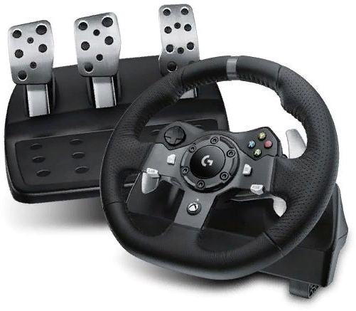Акція на Logitech G920 Driving Force Xbox One/Xbox Series X/S and Pc (941-000123) від Y.UA
