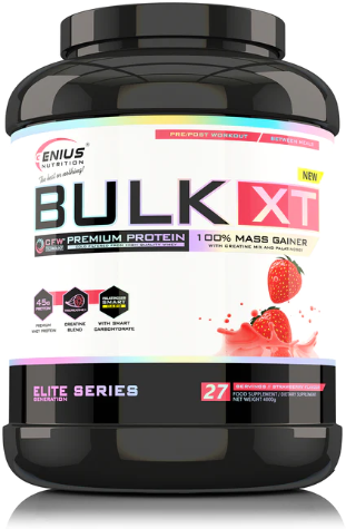 Акція на Genius Nutrition Bulk-XT 4000 g / 27 servings / Strawberry від Stylus