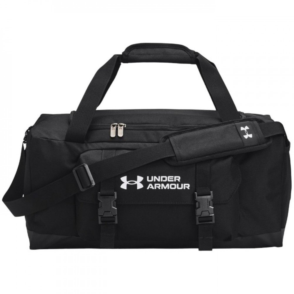 

Сумка Under Armour Triumph Duffle Sm 38L чорная Уни 49х26х24 см (1376466-001)