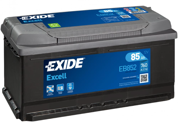 

Автомобільний акумулятор Exide EB852