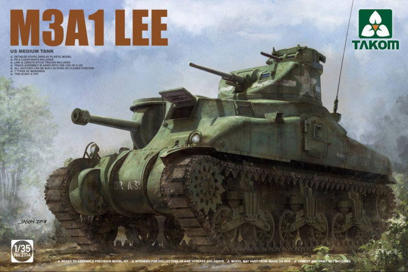 

Американский средний танк M3A1 Lee