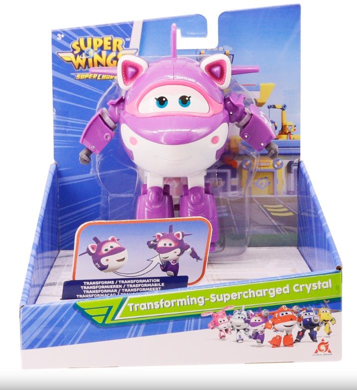 

Игрушка-трансформер Super Wings Transforming-Supercharge Crystal Кристалл (EU740263)