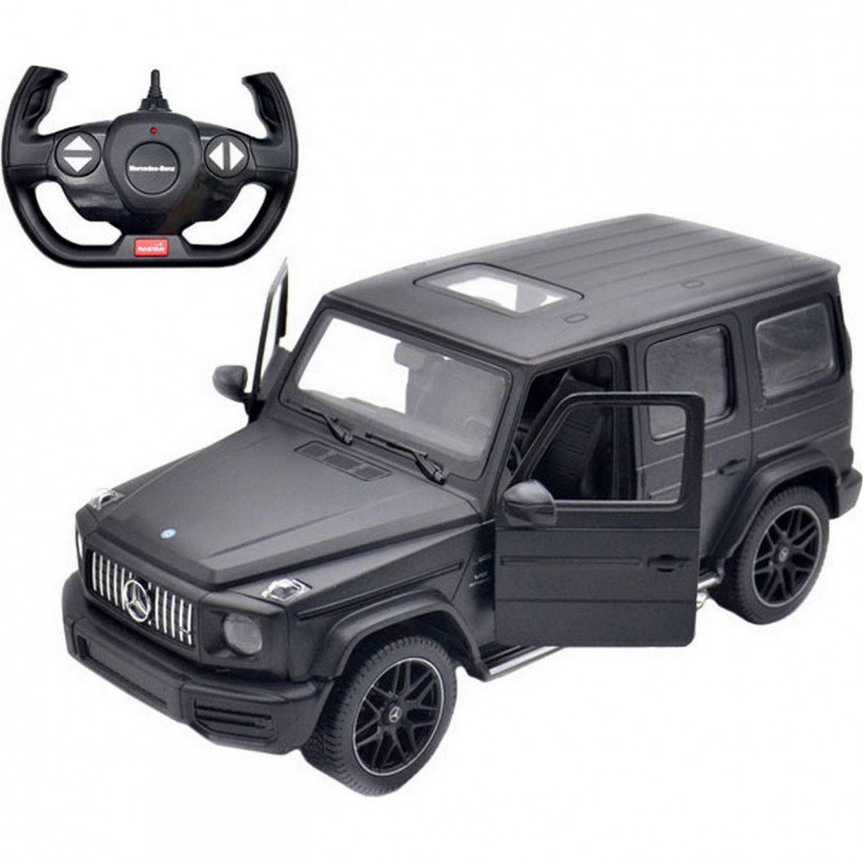 

Машинка на радіоуправлінні Mercedes-Benz G63 Amg Rastar 95760 чорна, 1:14