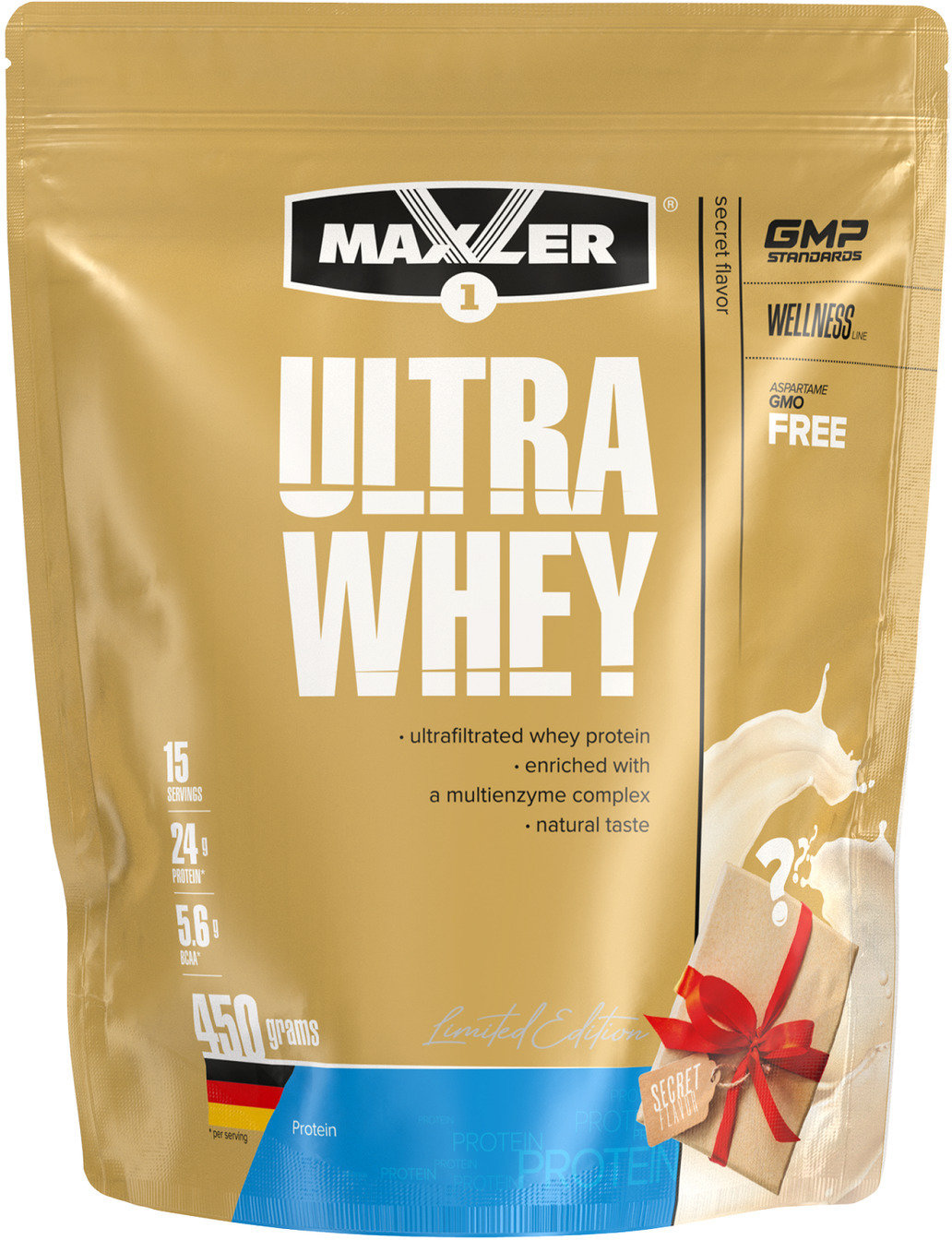 

Maxler Ultra Whey 450 g /15 servings/ Secret Flavor