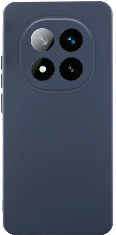 

Tpu Case Getman Liquid Silk Full Camera Midnight Blue для Xiaomi Redmi Note 14 Pro 4G