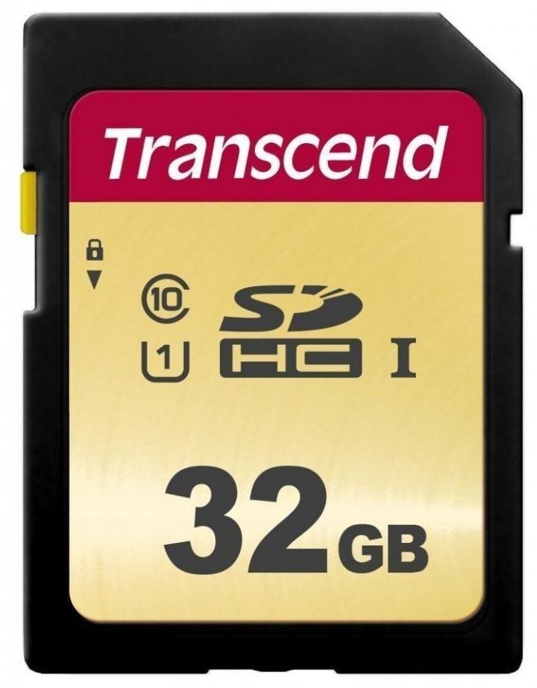 

Transcend 32GB Sdhc Class 10 UHS-I U1 (TS32GSDC500S)