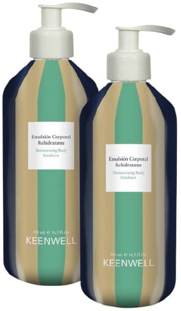 Акция на Keenwell Textura Moisturizing Body Emulsion Эмульсия увлажняющая для тела НАБОР 1+1 500 ml + 500 ml от Stylus