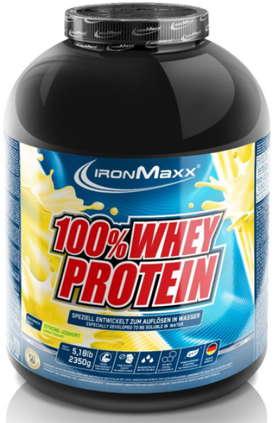 Акція на IronMaxx 100% Whey Protein 2350 g / 47 servings / Lemon yogurt від Stylus