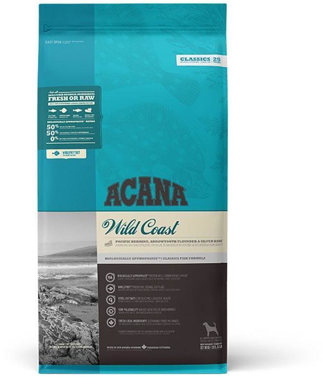 Акція на Сухий корм Acana Wild Coast для собак усіх порід з рибою 14.5 кг (a56217) від Y.UA