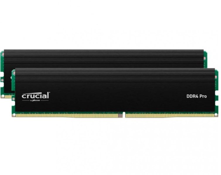 Акція на Crucial 64 Gb (2x32GB) DDR4 3200 MHz DDR4 Pro (CP2K32G4DFRA32A) від Stylus