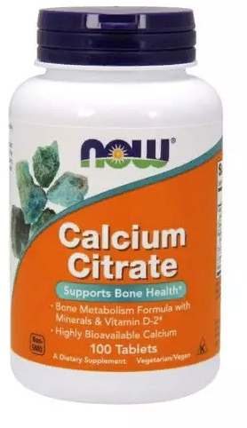 

Now Foods Calcium Citrate 100 Tablets (NF1230)