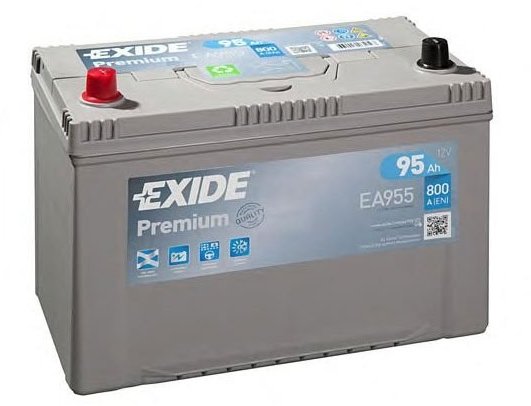 Акція на Автомобільний акумулятор Exide 6СТ-95 Аз Premium EA955 від Y.UA