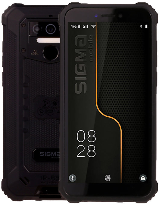 Акція на Sigma mobile X-treme PQ38 Black (UA UCRF) від Stylus