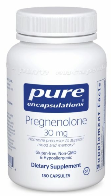 Акція на Pure Encapsulations Pregnenolone Прегенолон 30 мг 180 капсул від Stylus